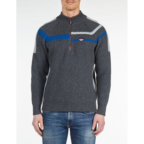 MEN'S KNIT SWEATER Vuarnet  075 Dark Shadow XXL  MEN  